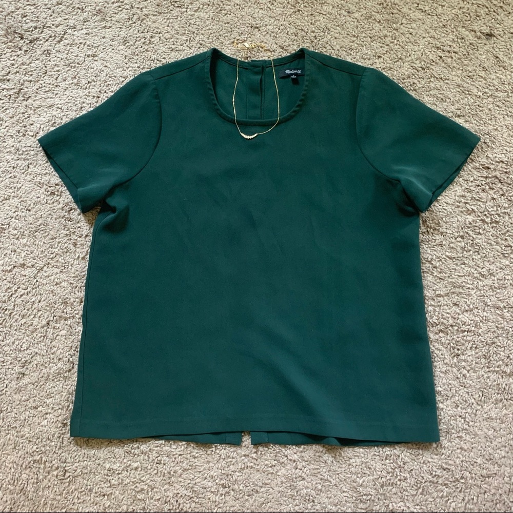 Madewell Boxy Button Back Shirt